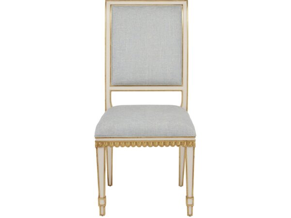 Ines Ivory Chair, Mixology Moonstone - Image 4