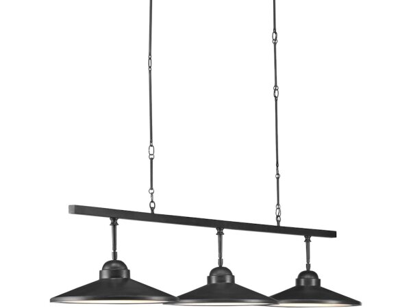 Ditchley Black Rectangular Chandelier - Image 4