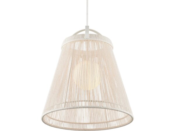 Parnell Medium White Pendant - Image 3