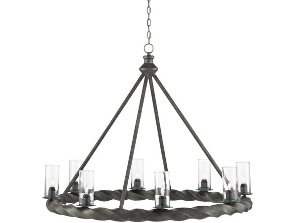 Orson Black Chandelier - Image 4