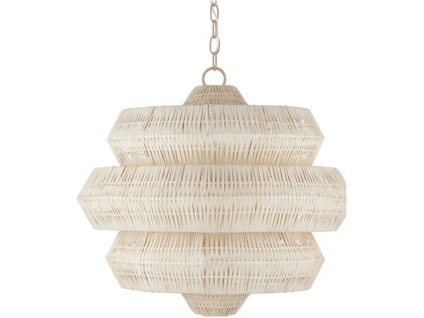 Antibes Small White Chandelier - Image 4