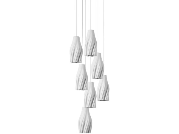 Posh 7-Light Round Multi-Drop Pendant - Image 4