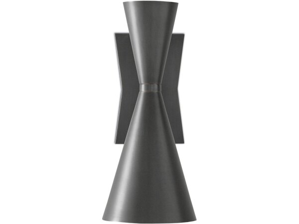 Gino Black Wall Sconce - Image 2