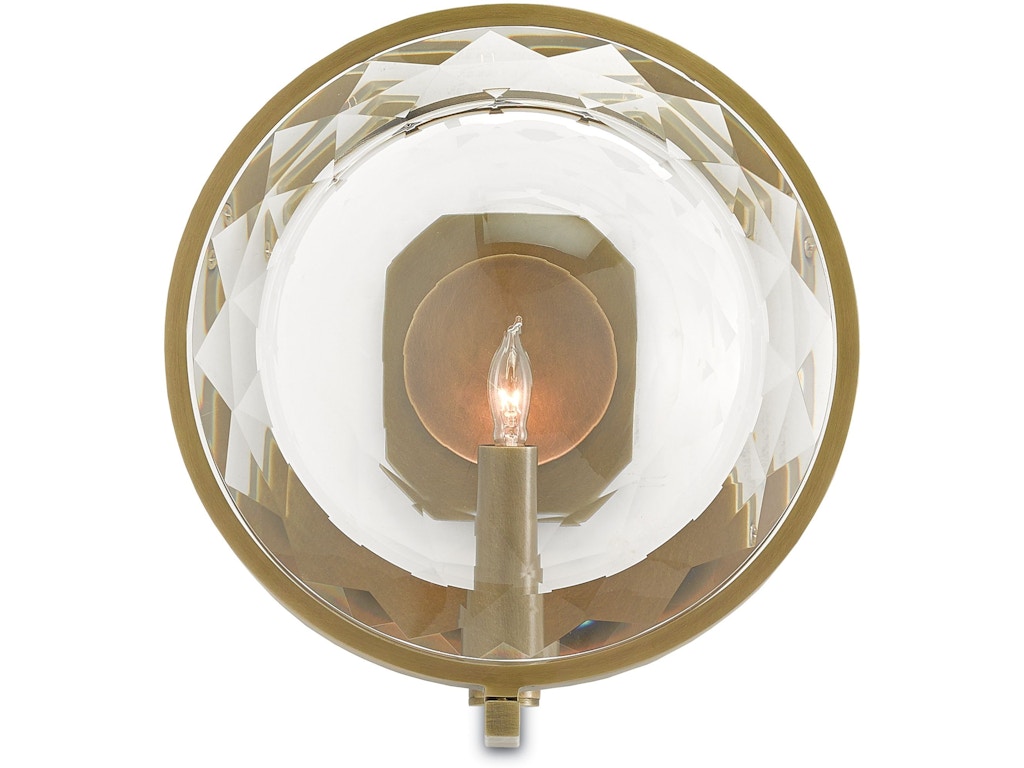 MarjieScope Brass Wall Sconce