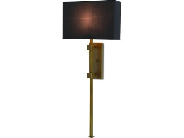 Edmund Brass Wall Sconce - Image 3