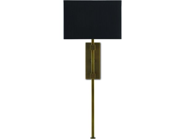 Edmund Brass Wall Sconce - Image 4
