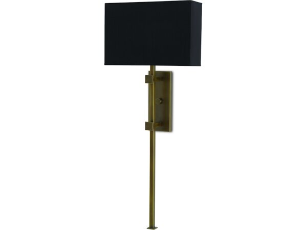 Edmund Brass Wall Sconce - Image 5