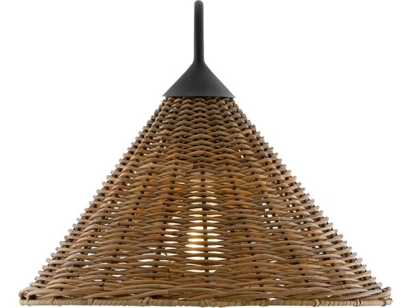 Basket Black Swing-Arm Wall Sconce - Image 3