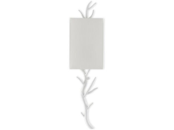 Baneberry White Wall Sconce, Right - Image 2