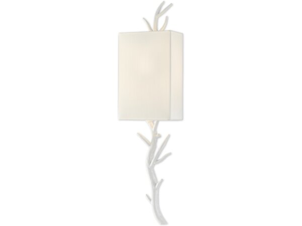 Baneberry White Wall Sconce, Right - Image 3