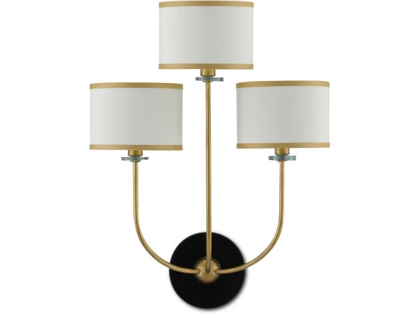 Croydon Brass Wall Sconce - Image 2