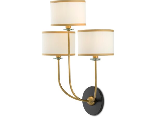 Croydon Brass Wall Sconce - Image 3