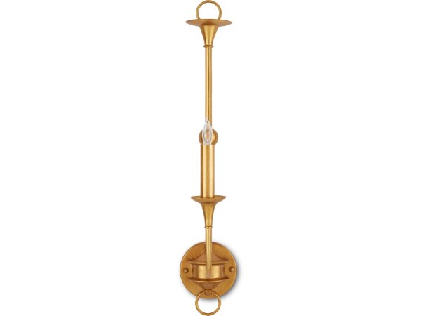 Nottaway Gold Single-Light Wall Sconce - Image 3