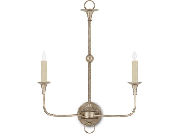 Nottaway Bronze Double-Light Wall Sconce - Image 3