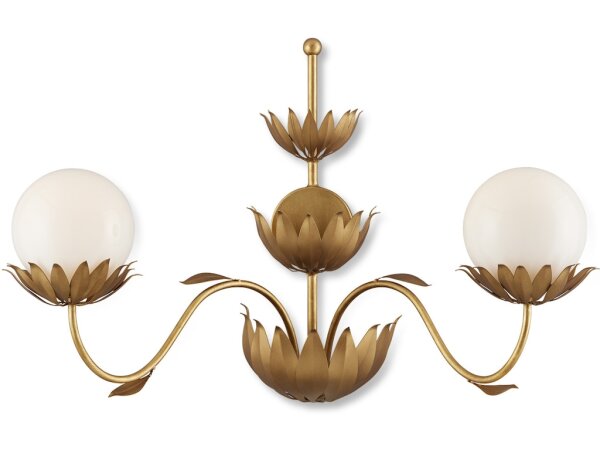 Mirasole Gold Wall Sconce