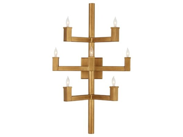 Andre Brass Wall Sconce