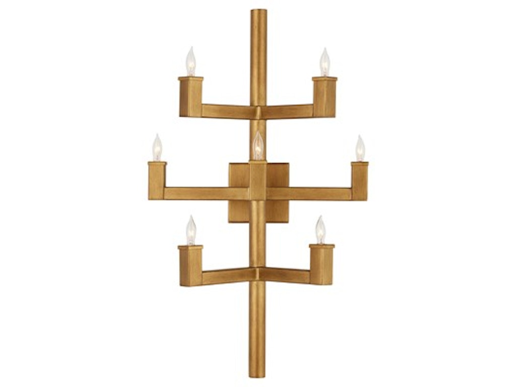 Andre Brass Wall Sconce