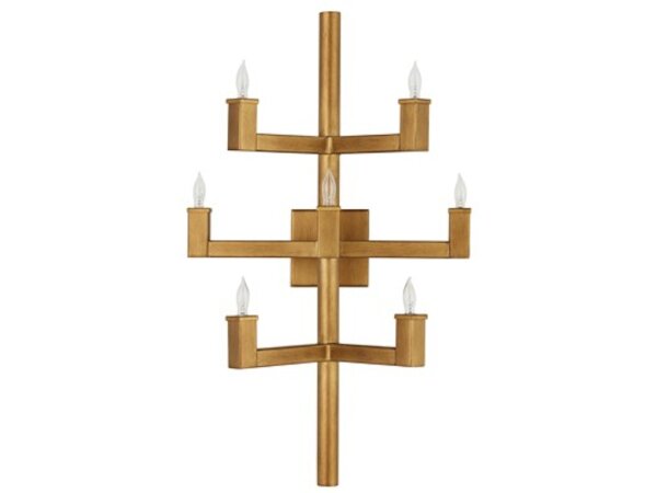 Andre Brass Wall Sconce - Image 3