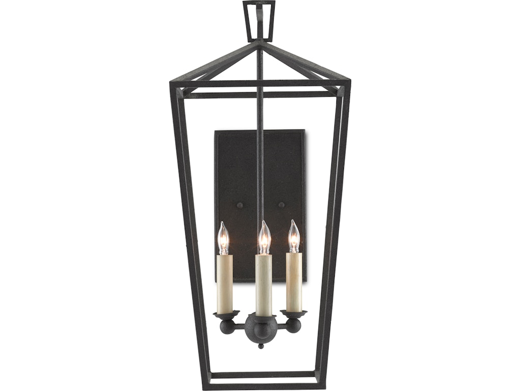 Denison Black Wall Sconce