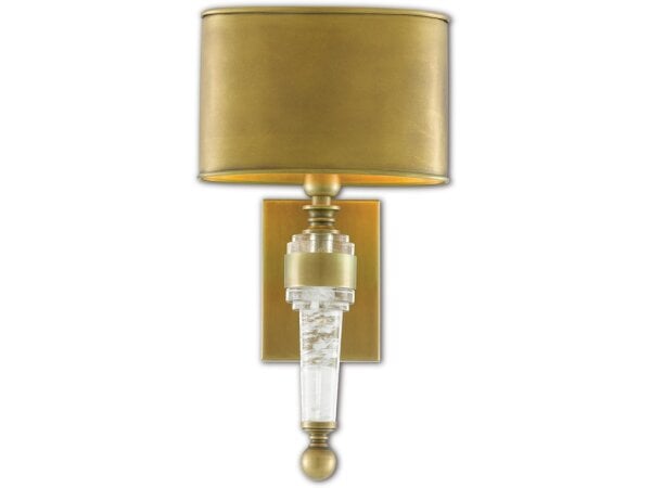 Lindau Brass Wall Sconce