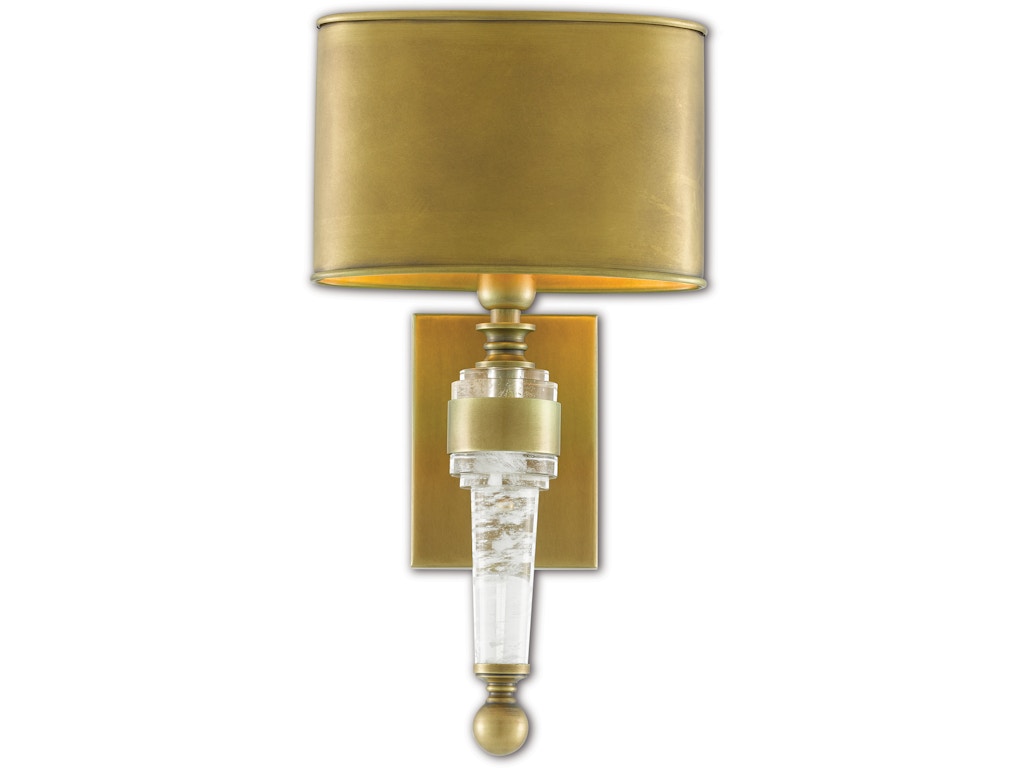 Lindau Brass Wall Sconce