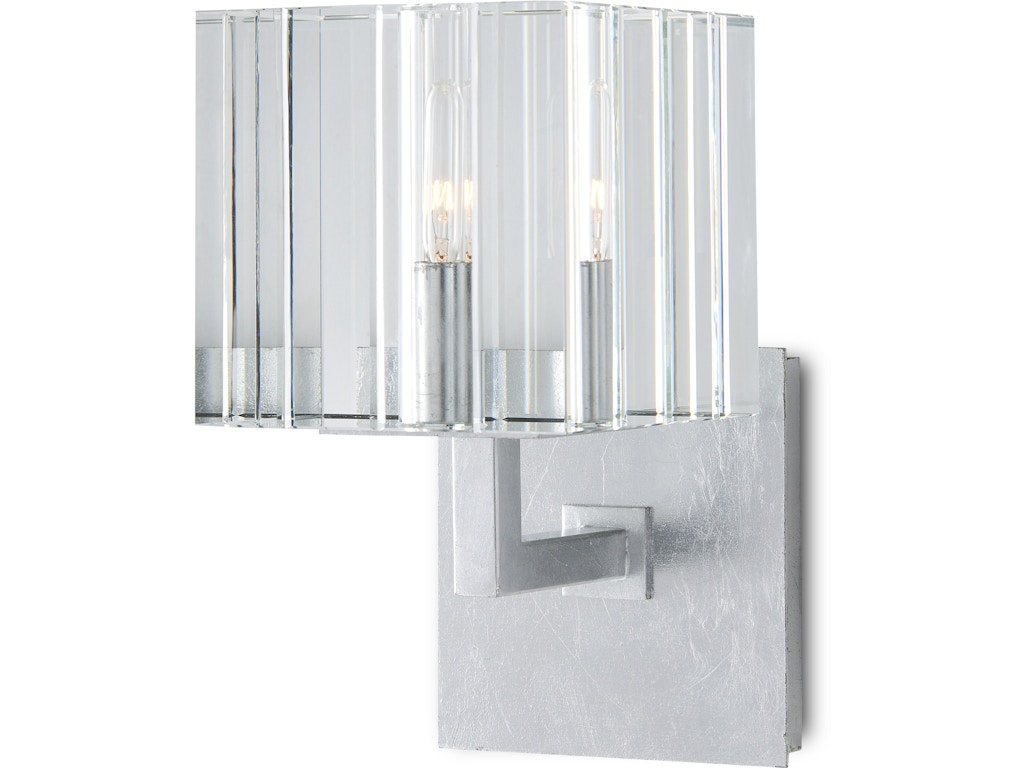 Valerio Silver Wall Sconce