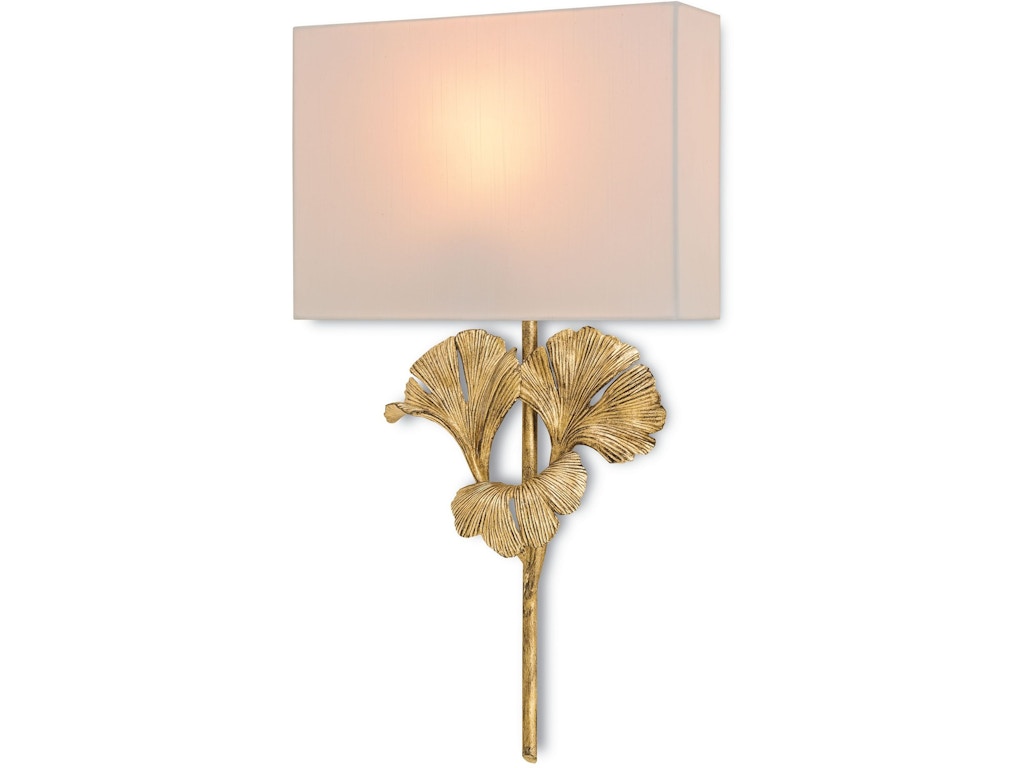 Gingko Gold Wall Sconce