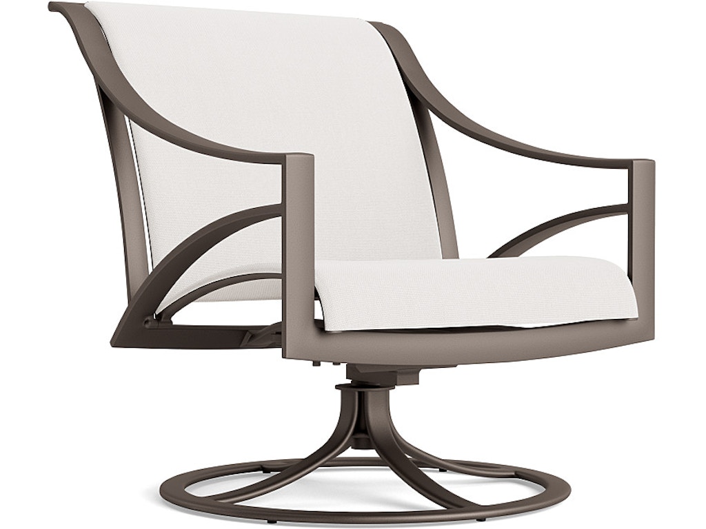 Sling Swivel Motion Lounge Chair