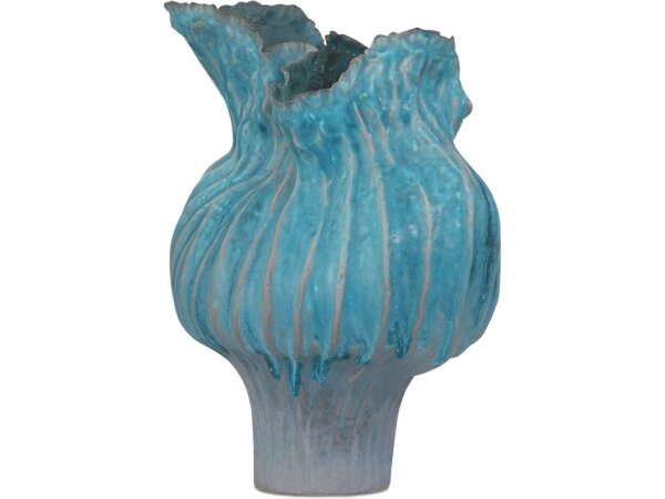 Flying Silk Blue Vase - Image 4