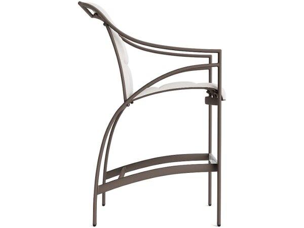 Padded Sling Arm Bar Stool - Image 3