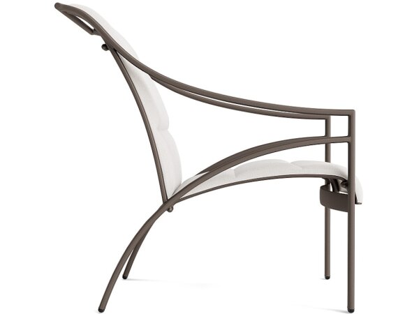Padded Sling Lounge Chair - Image 3