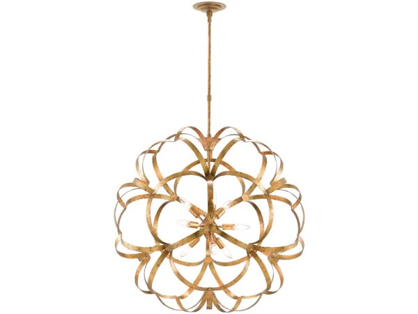 Sappho Gold Orb Chandelier - Image 4