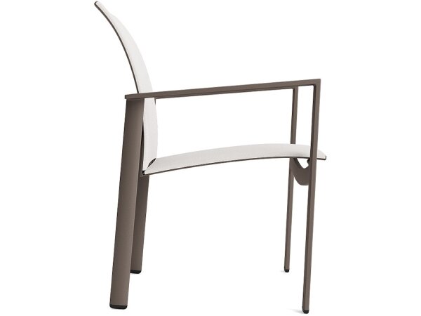 Sling Stacking Dining Arm Chair - Image 3