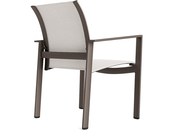 Sling Stacking Dining Arm Chair - Image 4