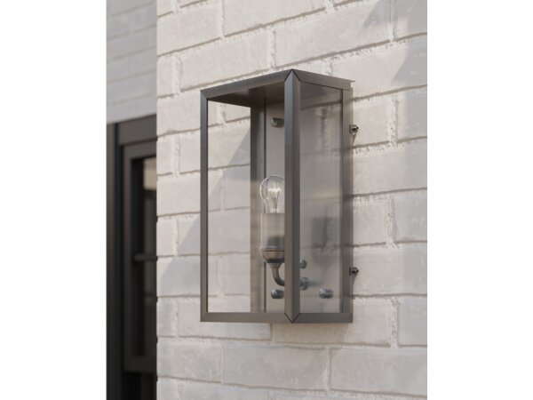 Royster Silver Outdoor Wall Sconce - Image 5