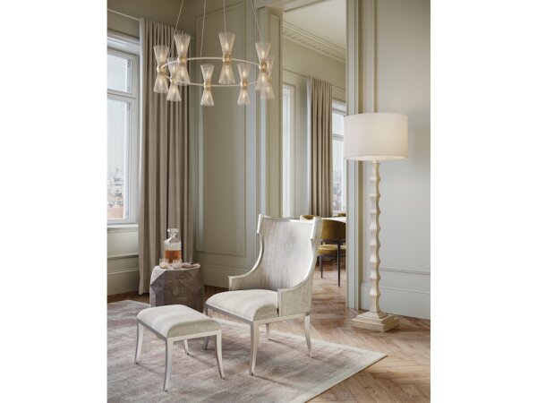 Novatude Gold and Silver Chandelier - Image 5