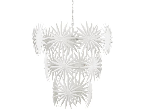 Bismarkia Large White Chandelier - Image 4