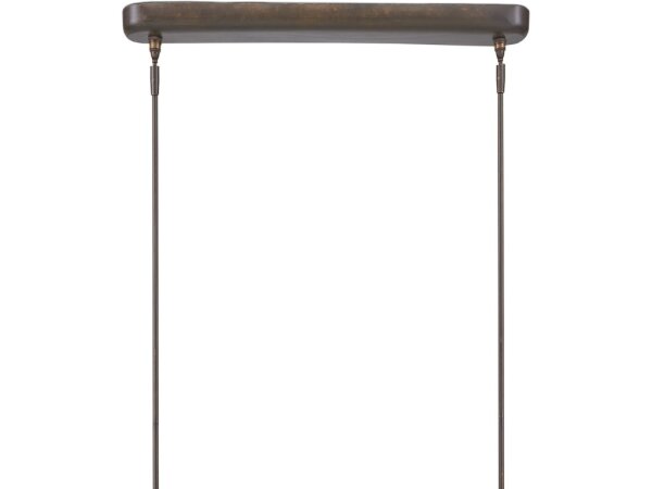 Lyon Large Bronze Linear Chandelier - Image 5