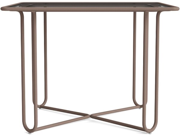 38" Square Glass Top Dining Table - Image 3