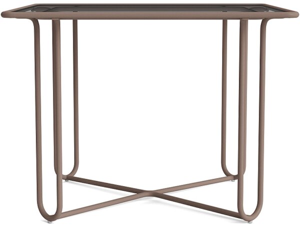 38" Square Glass Top Dining Table - Image 5