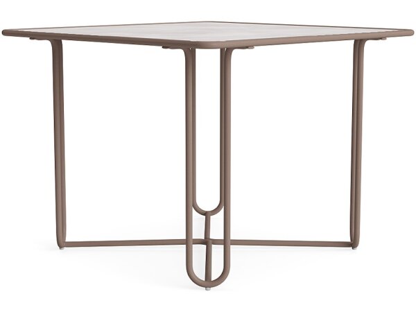 38" Square Ceramic Top Dining Table - Image 4