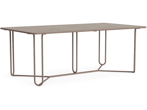 43" X 77" Ceramic Top Dining Table