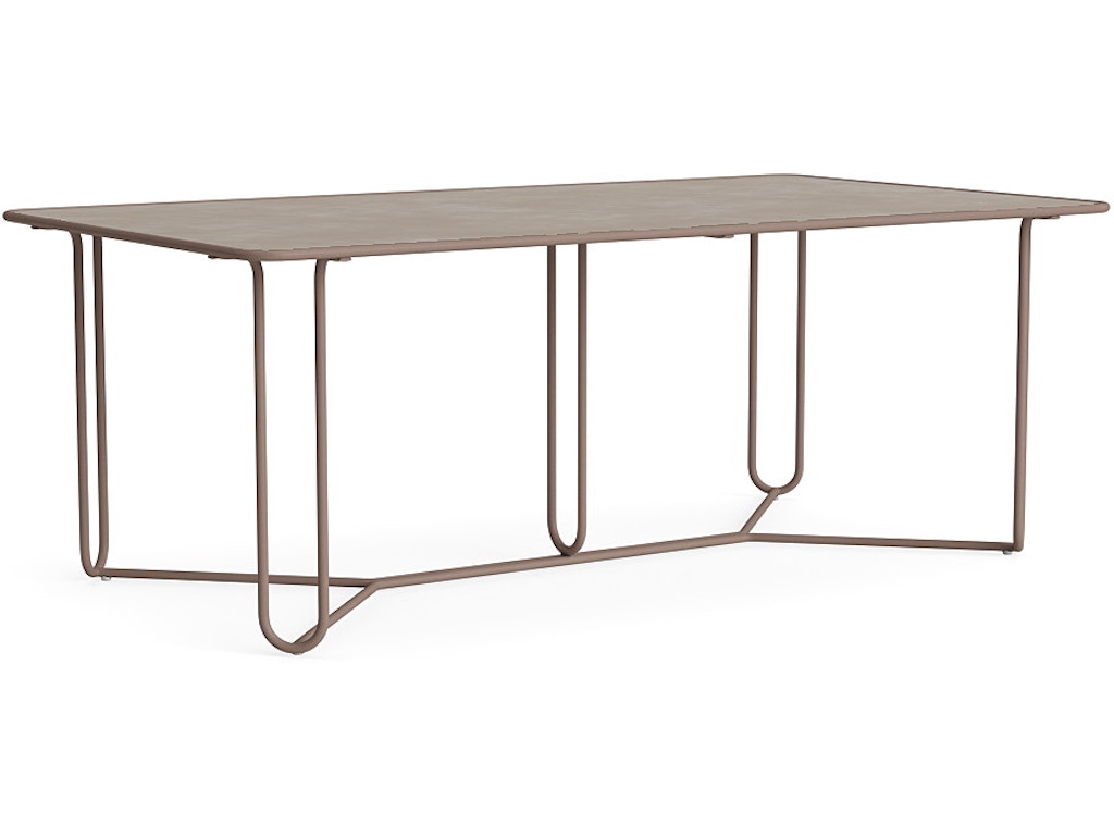 43" X 77" Ceramic Top Dining Table