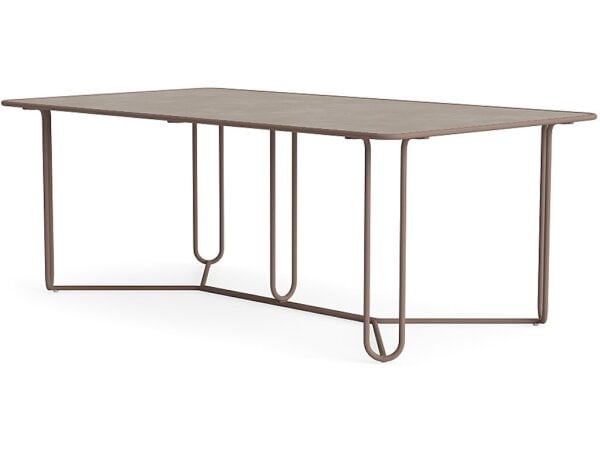 43" X 77" Ceramic Top Dining Table - Image 4