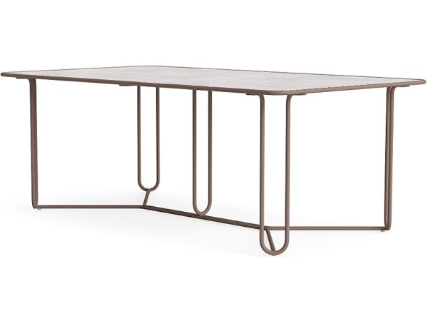 43" X 77" Ceramic Top Dining Table - Image 4