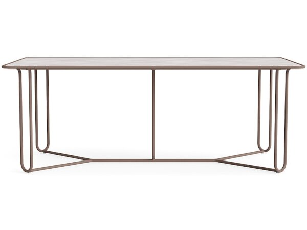 43" X 77" Ceramic Top Dining Table - Image 5