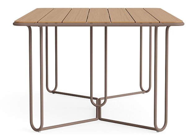 43" X 77" Teak Top Dining Table - Image 5