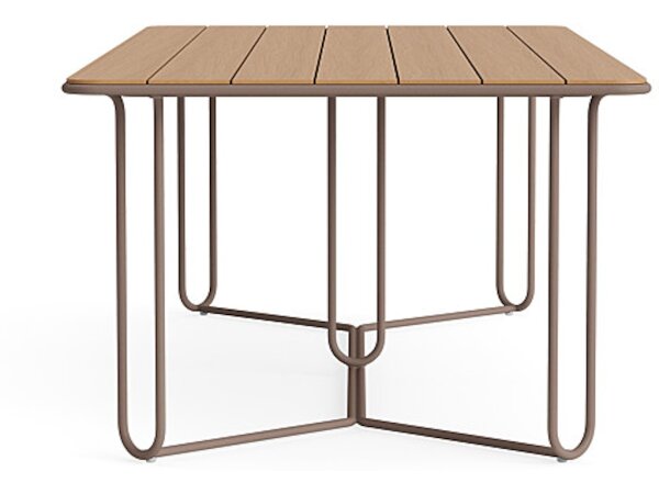 43" X 97" Teak Top Dining Table - Image 5