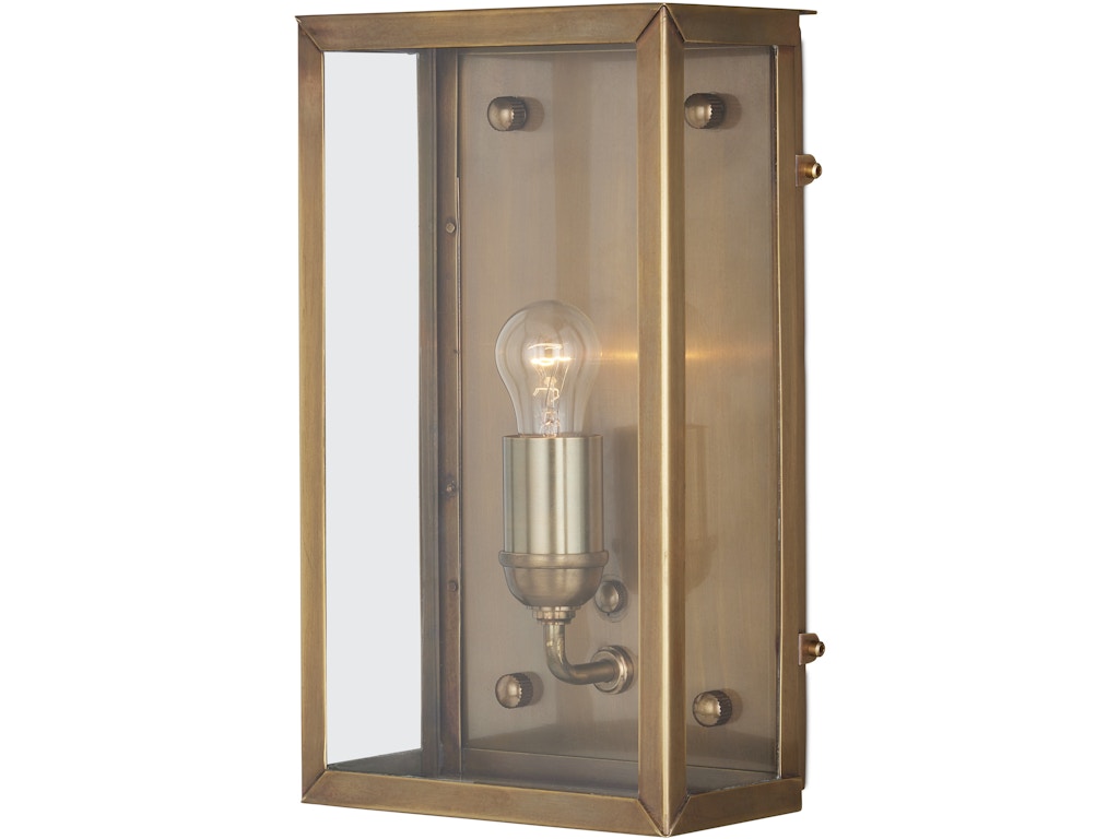 Royster Brass Outdoor Wall Sconce