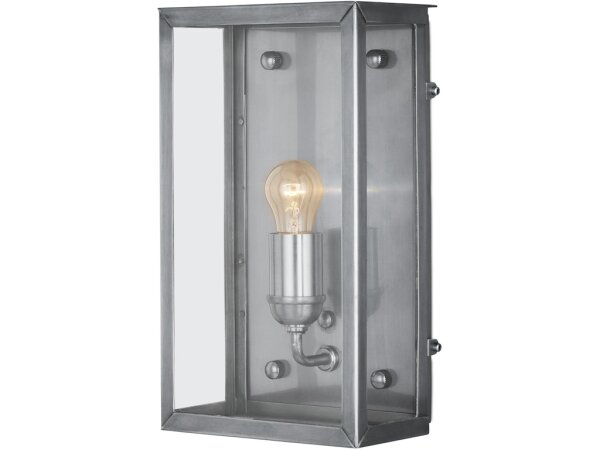 Royster Silver Outdoor Wall Sconce